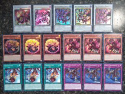 Resonator DECK CORE the Crimson King Blade Dragon Darkness Call YUGIOH - Image 1
