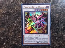 Resonator DECK CORE the Crimson King Blade Dragon Darkness Call YUGIOH - Image 3