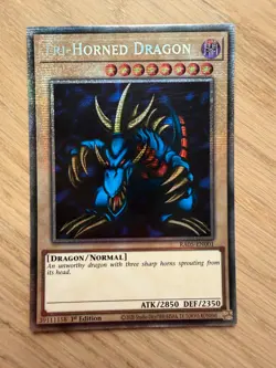 RA05-EN001 Tri-Horned Dragon Starlight Rare Yugioh 1st - Image 1