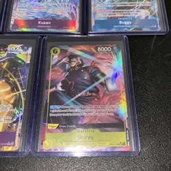 One Piece OP16 Treasure Rare/Alt Art Lot - Vista TR/Kuzan/Buggy/Borsalino/Shiryu - Image 5
