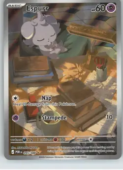 Espurr ME03: Perfect Order [095/088] Illustration Rare Holofoil NM Pokemon - Image 1