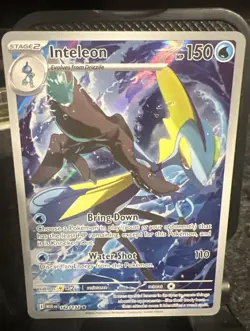 Inteleon 142/132 Illustration Rare IR Pokemon TCG Mega Evolutions - Image 1