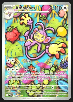 Ambipom - ME02: Phantasmal Flames 107/094 NM - Pokemon TCG - Image 1