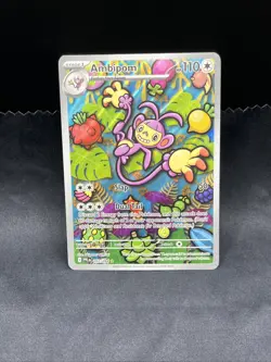 Ambipom # 107/094 IR | Pokemon TCG - 2025 ME02: Phantasmal Flames | NM (b) - Image 1