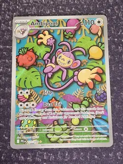 Ambipom 107/094 IR Me02: Phantasmal Flames English Pokemon Card-M/NM - Image 1