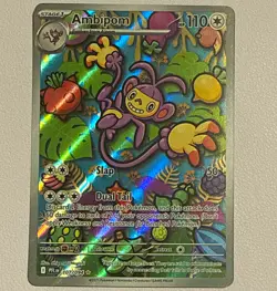 The Pokemon Company Ambipom 107/094 Me02 Phantasmal Flames IR Holo 110 HP EN - Image 1