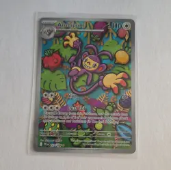 The Pokemon Company Ambipom 107/094 ME02 Phantasmal Flames IR Holo EN HP110 - Image 1
