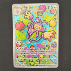 Pokemon TCG Ambipom 107/094 Holo Me02: Phantasmal Flames English - Image 1