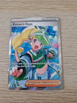 Emcee's Hype - 220/182 - Ultra Rare - Destined Rivals - Pokemon Card - NM/M - Image 1
