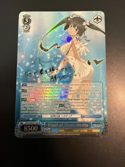 Weiss Schwarz Proof of Trust, Hestia (SP) English DDM/S88-E077SP SP MINT - Image 1