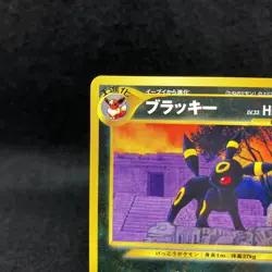 Umbreon No.197 Neo Premium File 2 Old Back Vintage Promo Japanese Pokemon TCG NM - Image 3