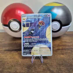 Pokemon TCG Destined Rivals Team Rocket's Orbeetle Card 198/182 - Image 1