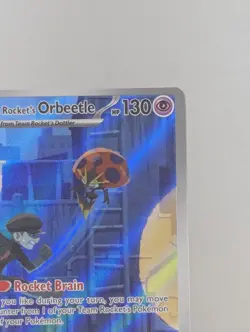Pokemon TCG Team Rocket's Orbeetle 198/182 Illustration Rare Destined Rivals - Image 4