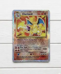 Pokemon TCG Charizard Custom 2002 1st Edition Base Set Reverse Holo Cards - Image 2