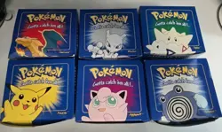 complete set of 1999 Burger King 23k Gold-Plated Pokemon Cards in their original - Image 1