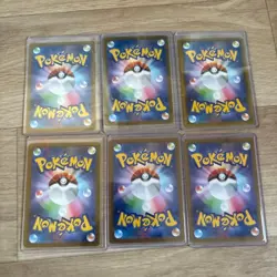 Pokemon Card 6 Card Lot Collectible 13+ - Image 2