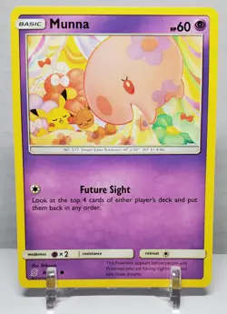 MUNNA COMMON UNIFIED MINDS 88/236 SUN & MOON POKEMON CARD NM/M SHIBUZOH - Image 1