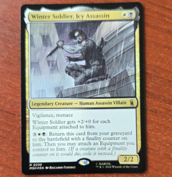 Magic: The Gathering Winter Soldier, Icy Assassin Rare Foil Eng 0239 Marvel - Image 1