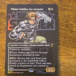 Magic: The Gathering Winter Soldier, Icy Assassin Rare Foil Eng 0377 Marvel - Image 1