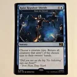 Raise Repulsor Shields (MSC 278 Rare) MTG Commander: Marvel Super Heroes - Image 3