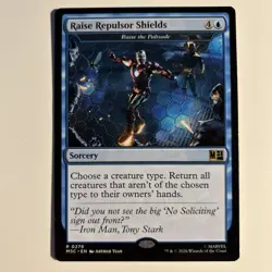 Raise Repulsor Shields (MSC 278 Rare) MTG Commander: Marvel Super Heroes - Image 4