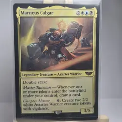 Marneus Calgar Universes Beyond: Warhammer 40000 Foil + Astartes Warrior Token - Image 1