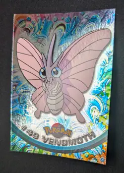 VENOMOTH HOLO FOIL POKEMON TOPPS SERIE 1 CARTE 1999 ITA - PACK FRESH MINT - Image 1