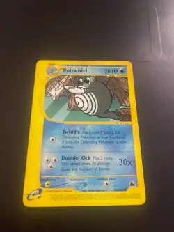 Pokemon Poliwhirl 88/144 Skyridge Non Holo Vintage Pokemon Card NM - Image 2