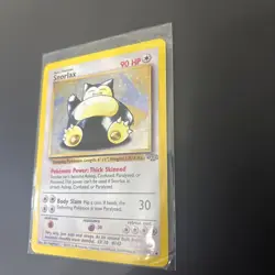 Pokemon TCG Snorlax Jungle 11/64 Holo Unlimited Holo Rare LP #1 - Image 2