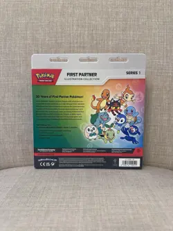Lot Of 2 Pokemon First Partner Illustration Collection Series 1 w/ Promo Cards - Image 3