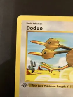 Doduo 1st Edition Shadowless 48/102 Base Set LP - Pokemon TCG Card Rare Print RD - Image 2