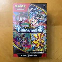 Pokemon TCG ME04: Chaos Rising Booster Bundle New Sealed - Image 1
