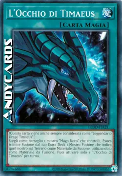 L'OCCHIO DI TIMAEUS • (The Eye Of Timaeus) • Comune • LEDD ITA21 • Unl • Yugioh! - Image 1