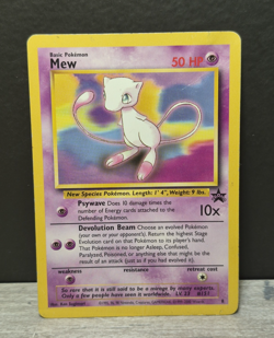 Mew 8 Promo Wizards Black Star Promos Pokemon Card TCG WoTC - Image 1