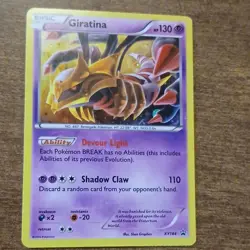 Pokemon TCG Giratina XY184 XY Promo Holo Basic Psychic 130 HP ENG 2016 - Image 1
