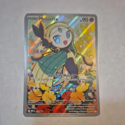 Pokemon Meloetta 026 Me: Mega Evolution Promo Rare Full Art Holo English - Image 1