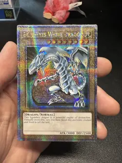 Yugioh Blue-Eyes White Dragon LC01-EN004 Quarter Century Secret Rare Limited NM - Image 1