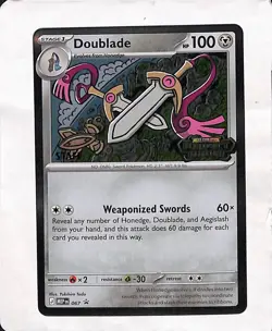 Doublade MEP 067 STAFF - Pokemon TCG Perfect Order 2026 Promo NM - Image 1