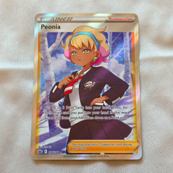 The Pokemon Company Peonia 196/198 SWSH06 Chilling Reign Holo UR ENG Full Art - Image 1