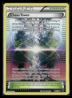 Chaos Tower 94/124 Uncommon Fates Collide Pokemon Reverse Holo Near Mint - Image 1