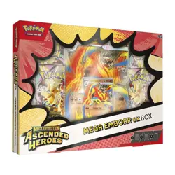 Pokemon TCG Ascended Heroes Mega Emboar Ex Box - Image 1