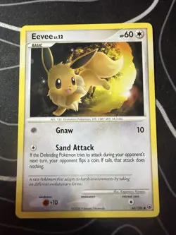 Pokemon TCG Eevee 63/100 Majestic Dawn Regular - Image 1