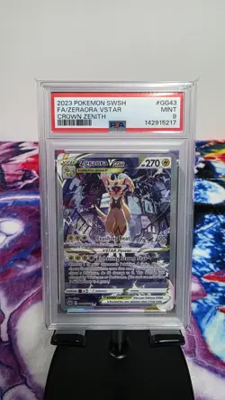 Pokemon Zeraora Vstar Sword Shield Crown Zenith Full Art GG43/GG70 PSA 10 - Image 1
