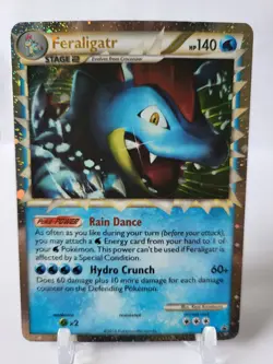 Pokemon Feraligatr Prime HGSS07 Ultra Rare Promo NM/LP - Image 1