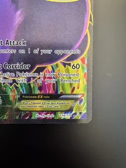 Pokemon TCG - Gengar EX 114/119 XY Phantom Forces 2014 Full Art Holo Rare - Image 5