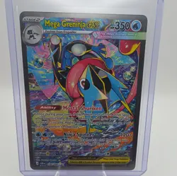 Mega Greninja ex SIR 116/086 Chaos Rising Special Illustration Rare Pokemon TCG - Image 1