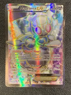 Pokemon TCG - Magearna EX 110/114 Full Art Steam Siege - NM - Image 1