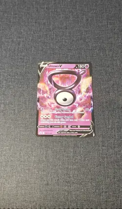 Unown V SWSH300 Holo Promo Sword & Shield Promo Pokemon Near Mint - Image 2