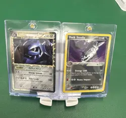 Pokemon TCG Steelix Prime 87/95 Unleashed And Dark Steelix 10/109 Swirl NM/LP - Image 1