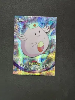 2000 Pokemon Topps Chrome Chansey #113 Tekno Series 2 Rare - Image 1